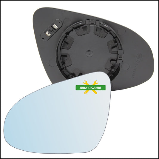 V. Piastra Retrovisore Termica Lato Sx-Guidatore Per Toyota Aygo II (B4) dal 2014&gt; BIBA-RICAMBI