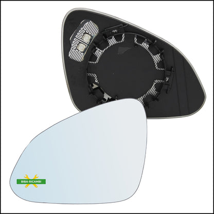 Piastra Retrovisore Termica Lato Sx-Guidatore Per Opel Insignia A (G09) dal 2008-2017 BIBA-RICAMBI