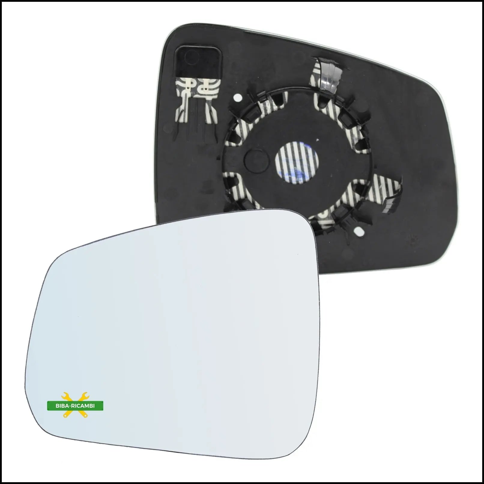 Piastra Specchio Retrovisore Termica Lato Sx-Guidatore Per Volkswagen Caddy V (SBA, SBH) dal 2020> BIBA-RICAMBI