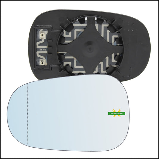Piastra Retrovisore Asferica Termica Lato Sx-Guidatore Per Renault Scenic I (JA0/1) solo dal 1996-2001 BIBA-RICAMBI
