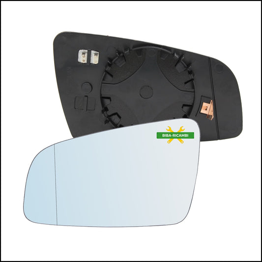 Piastra Retrovisore Asferica Termica Lato Sx-Guidatore Per Opel Zafira B solo dal 2005-2008 BIBA-RICAMBI