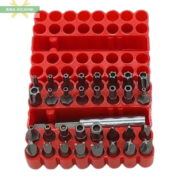 Set di 33 Pezzi di Inserti per Avvitatore
