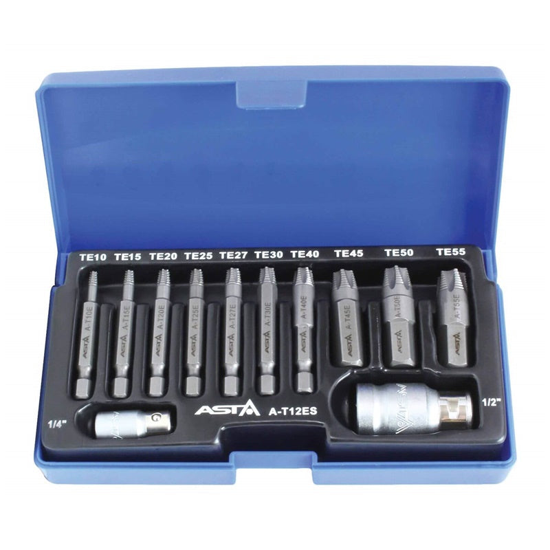 Kit estrattori per viti TORX (12pzz) ASTA