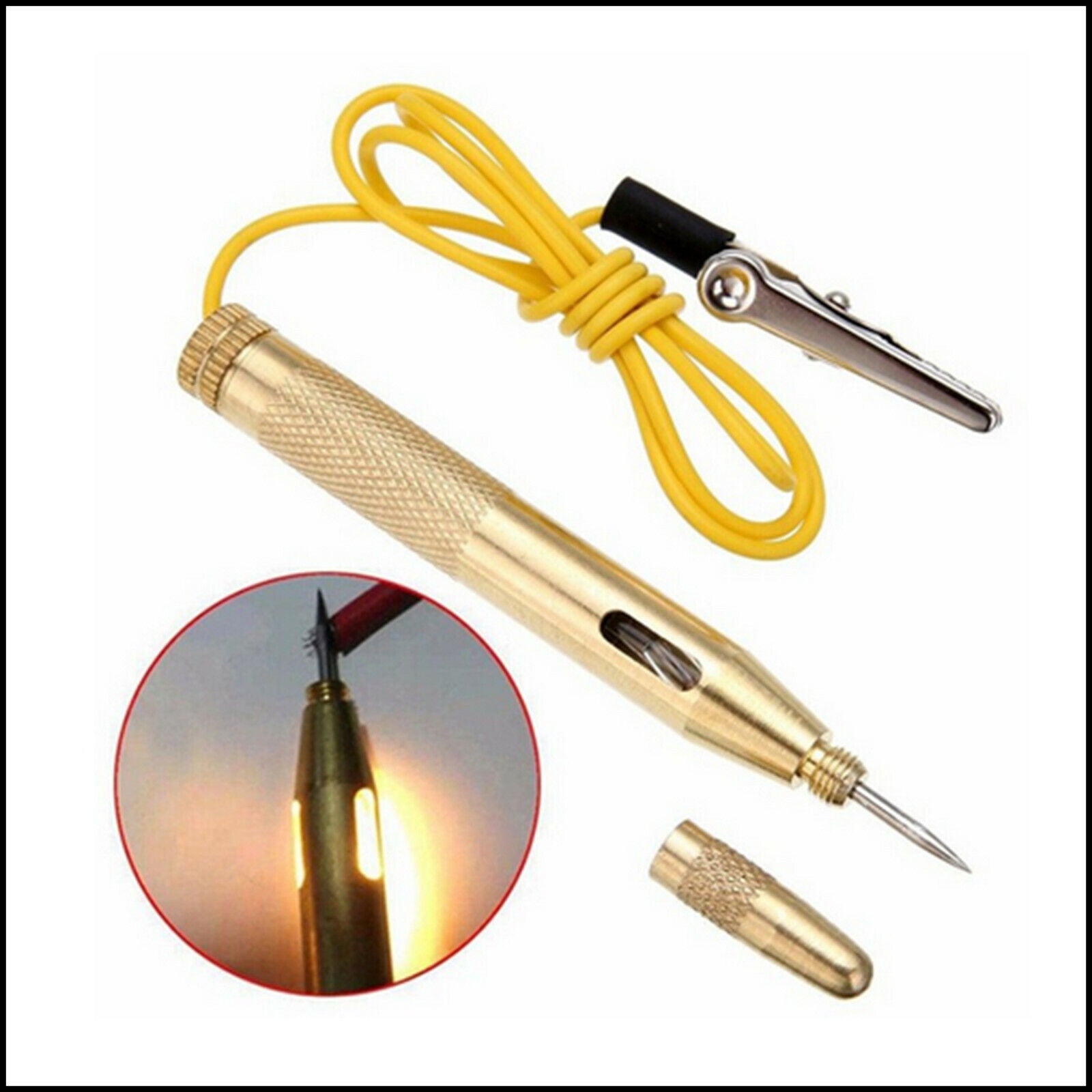 C. Tester corrente | Rubacorrente prova circuiti corrente cercafase auto moto 6-24V BIBA-RICAMBI