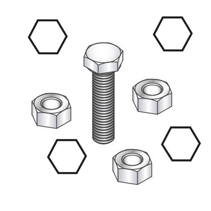 Chiave Esagonale M30 | Lunghezza 45 mm | Attacco 1/2" Marca Toptul BIBA-RICAMBI