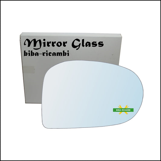 Vetro Specchio Retrovisore Cromato Lato Dx-Passeggero Per Subaru Vivio dal 1992-2000 BIBA-RICAMBI
