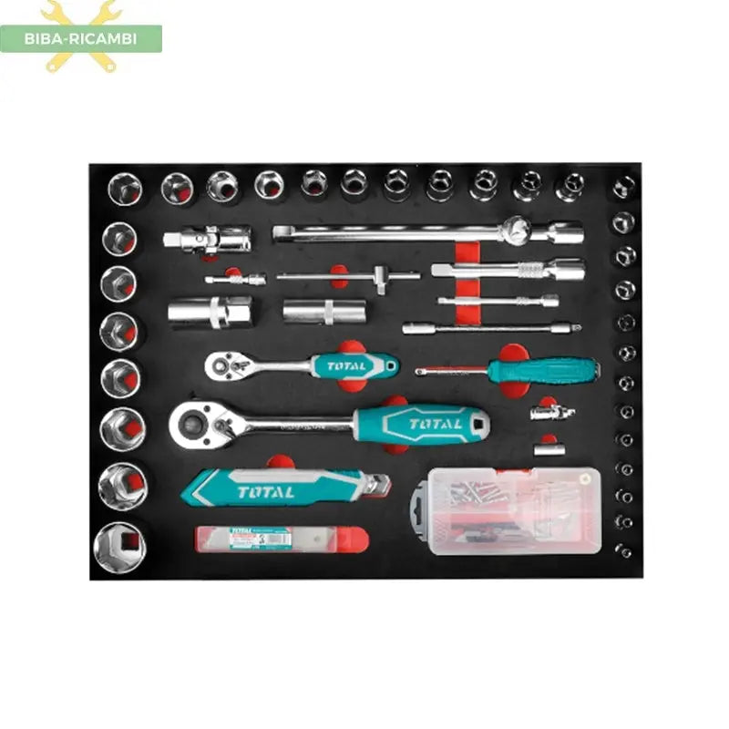Valigetta Trolley 147 Utensili - Marca TOTAL