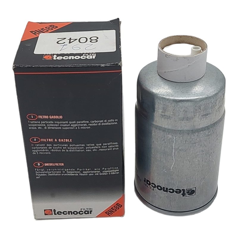 Filtro Carburante Compatibile Per Vari Modelli Clean Filter BIBA-RICAMBI