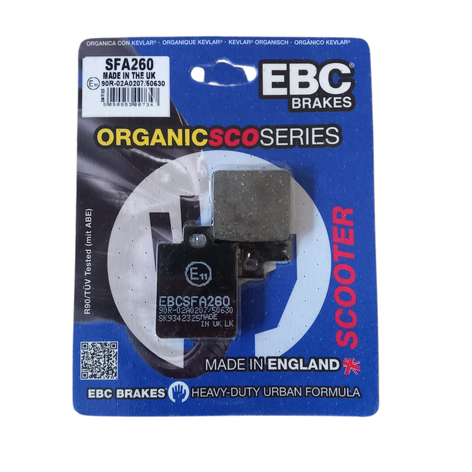SFA353 Pastiglie Freno Per Lambretta V 50 Special 2023-2024