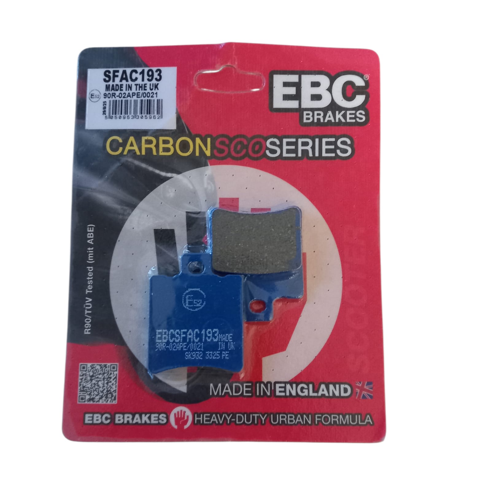 SFAC193 Pastiglie Freno Per Honda SFX 50 1995-2004