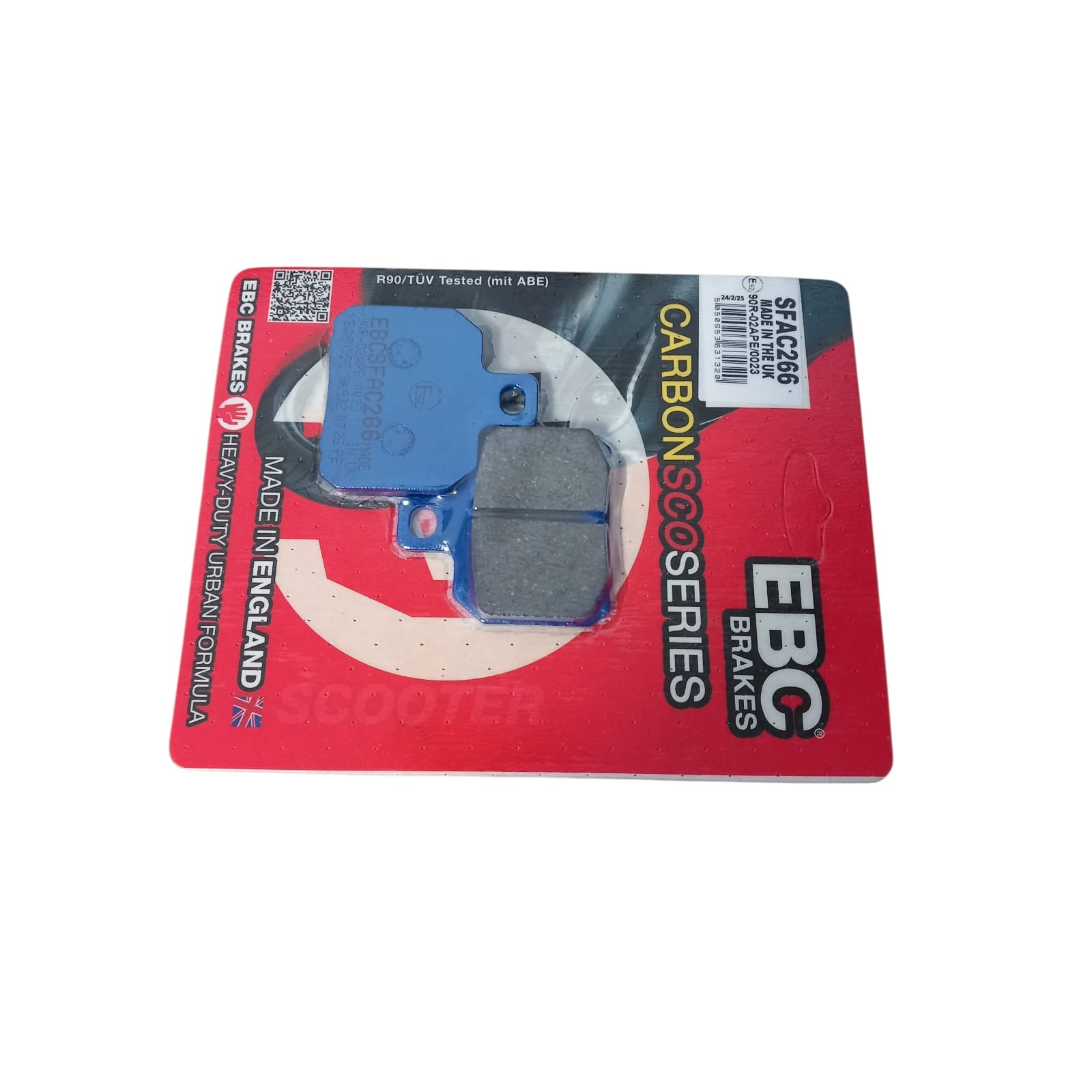 SFAC266 Pastiglie Freno Per Malaguti Madison 125-3 2006-2009