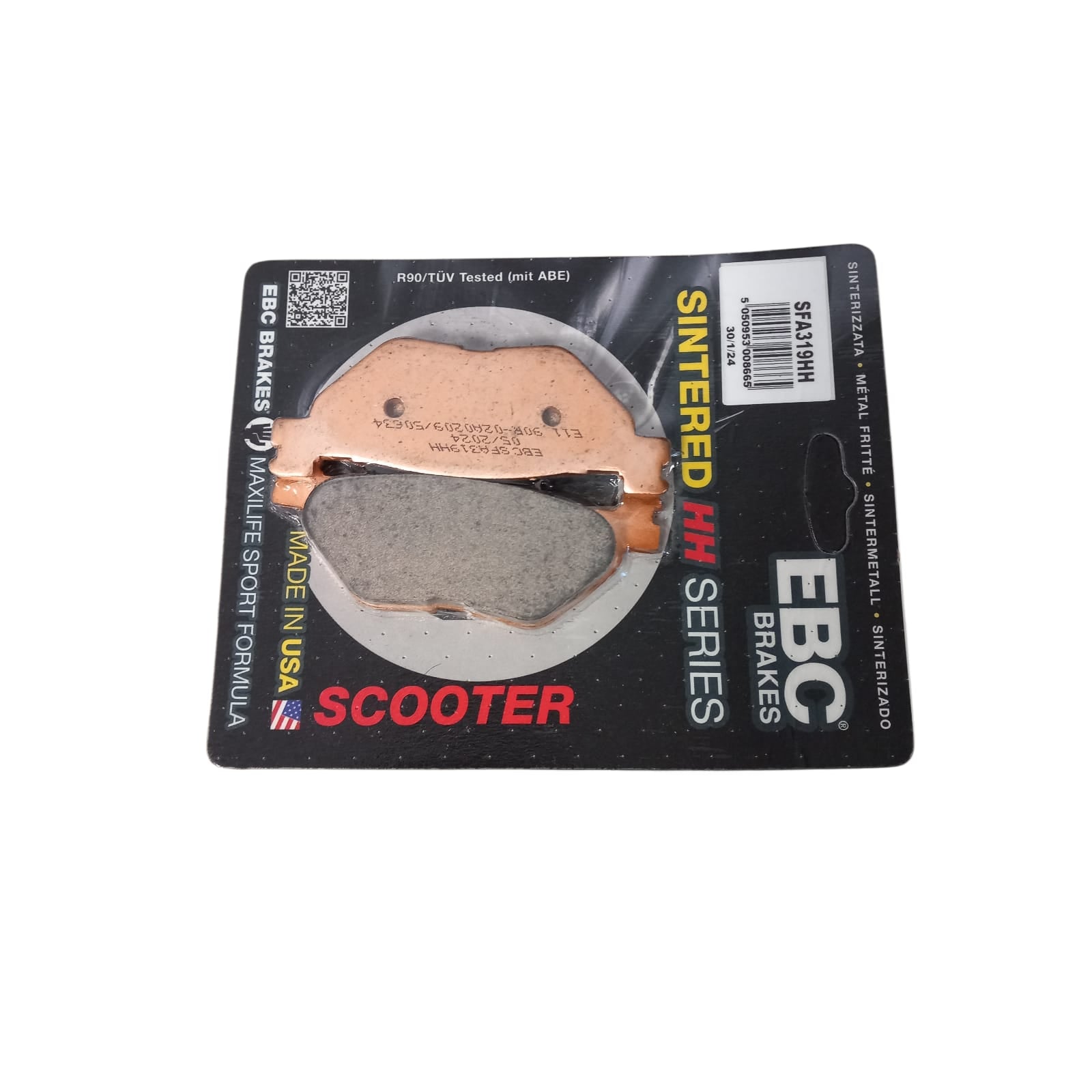 SFA319HH Pastiglie Freno Per Yamaha XP 500 A T-Max - Lux Max 2016