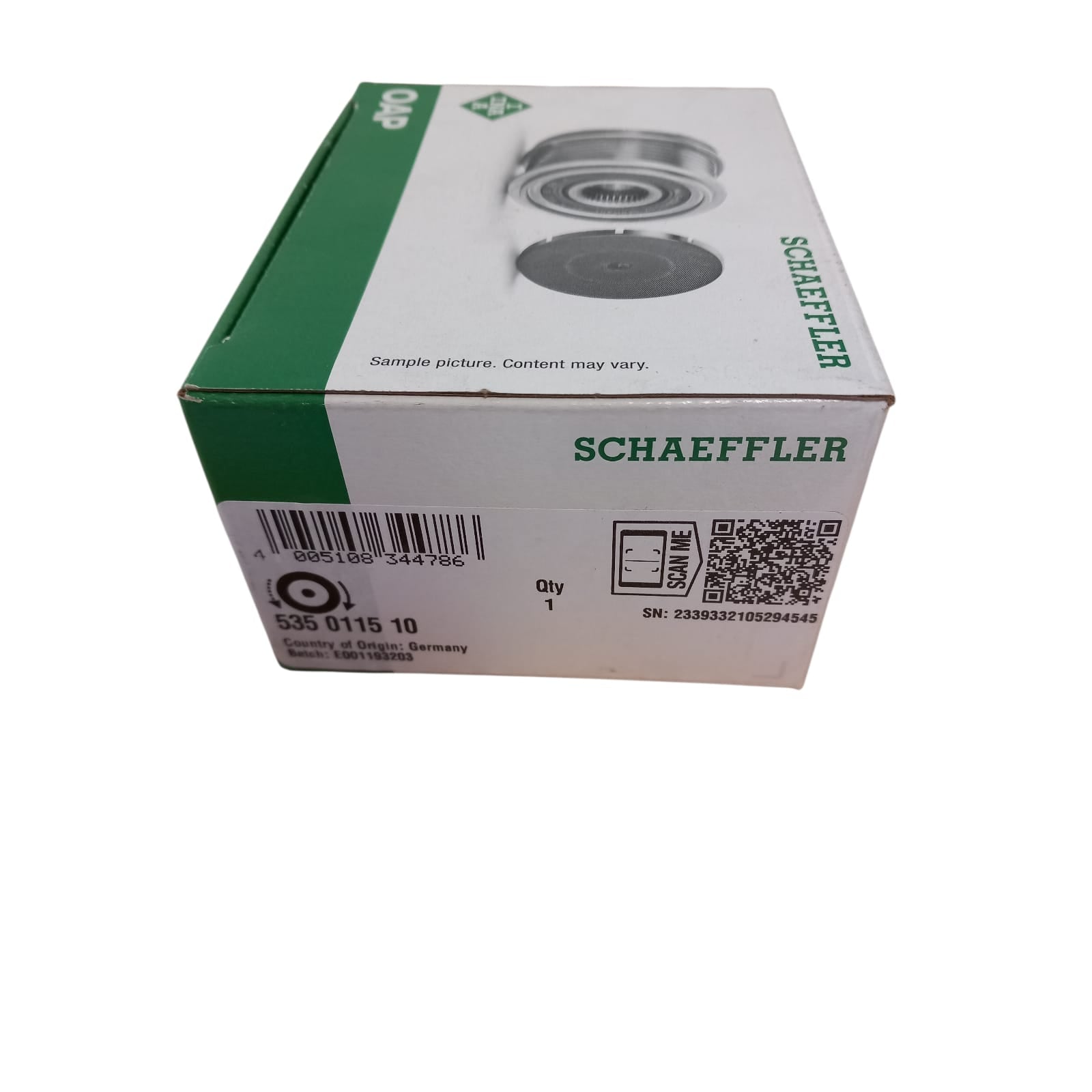 Puleggia Alternatore INA 535 0115 10