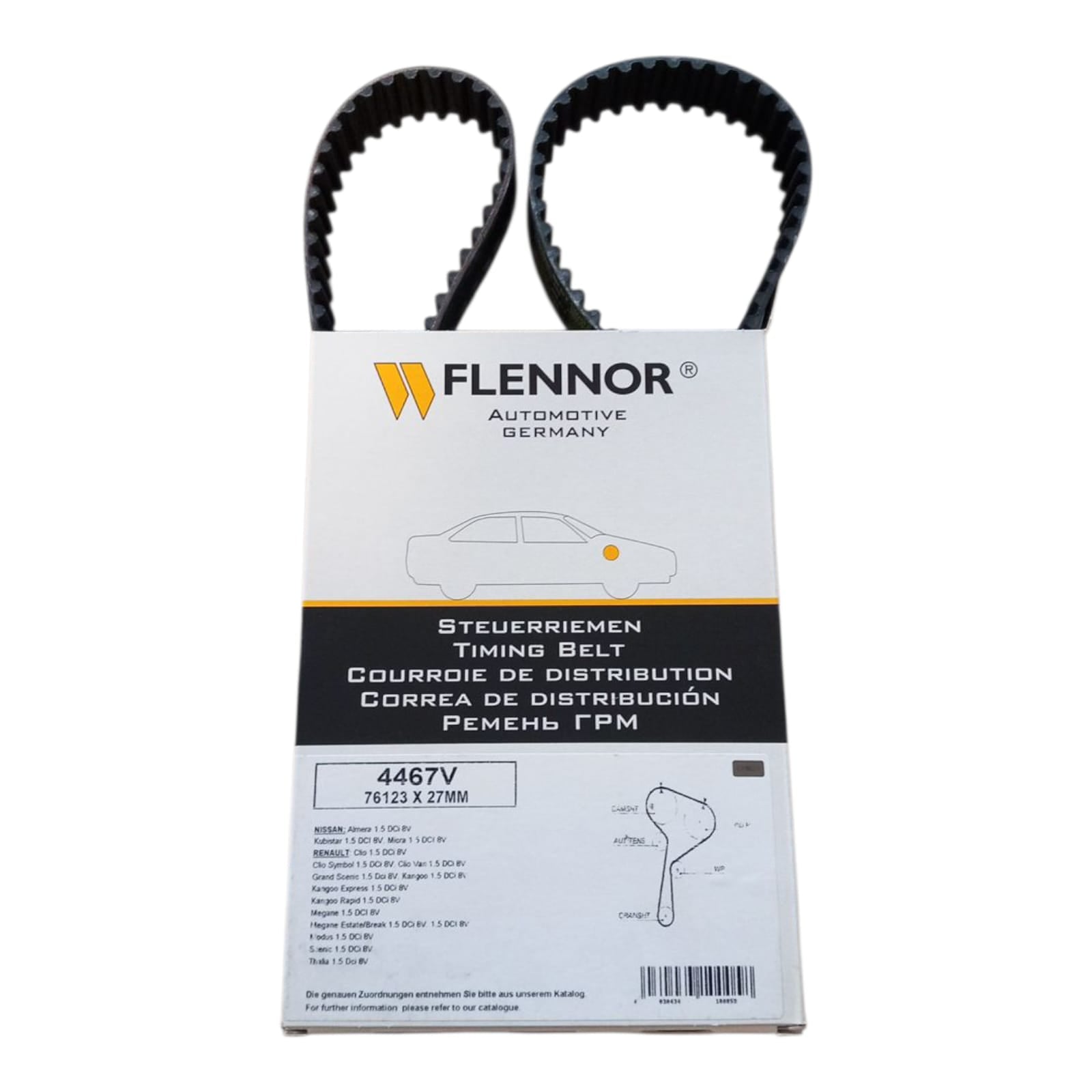 Cinghia Distribuzione Compatibile Per Suzuki Jimny (SN) 1.5 dCi 48KW-65CV