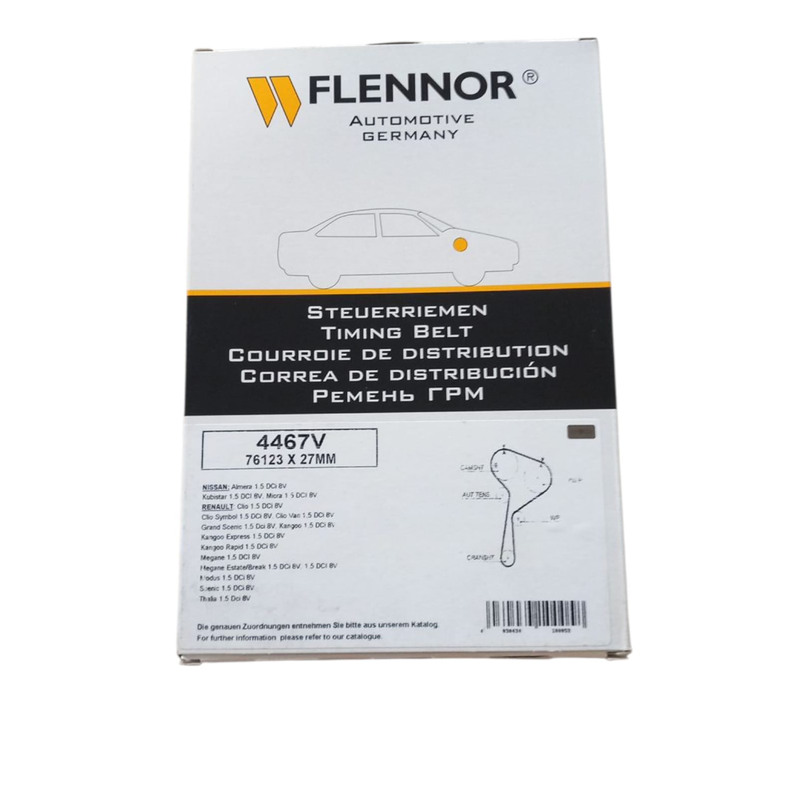 Cinghia Distribuzione Compatibile Per Suzuki Jimny (SN) 1.5 dCi 48KW-65CV