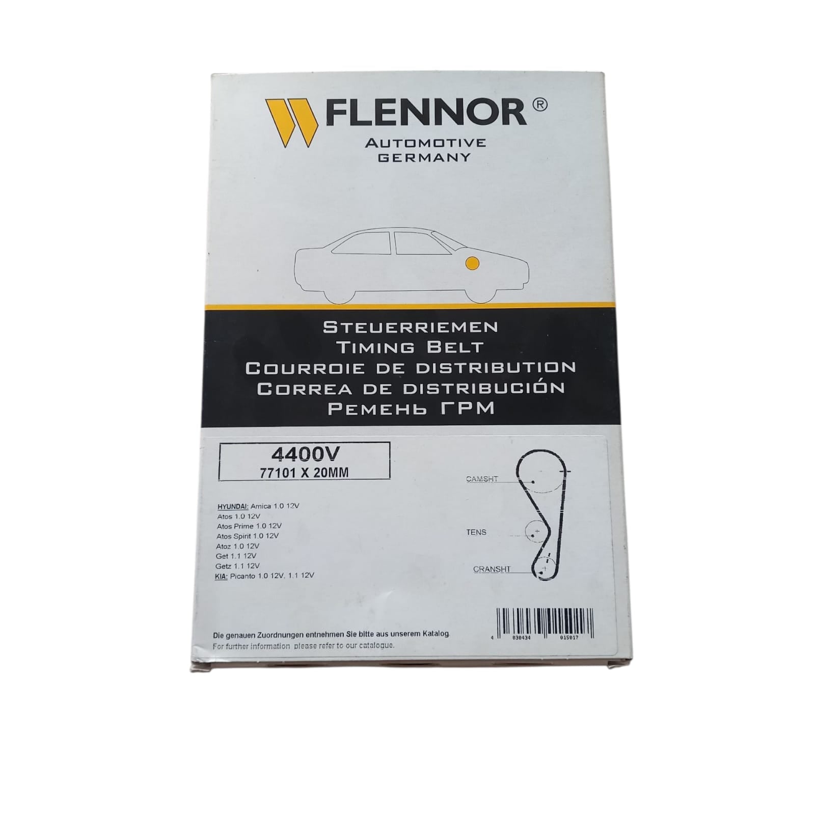 Cinghia Distribuzione Compatibile Per Kia Picanto I (SA) 1.0 46KW-63CV