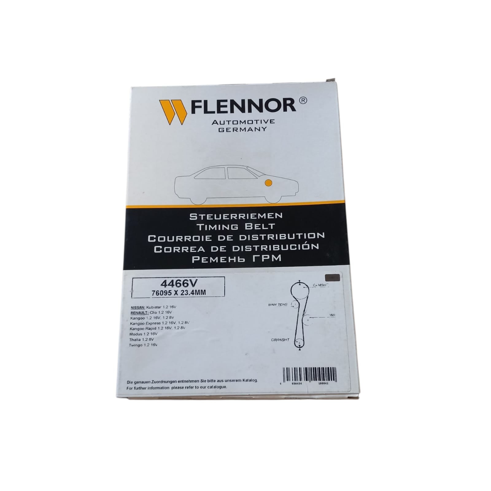 Cinghia Distribuzione Compatibile Per Renault WIND (E4M_) 1.2 74-75KW