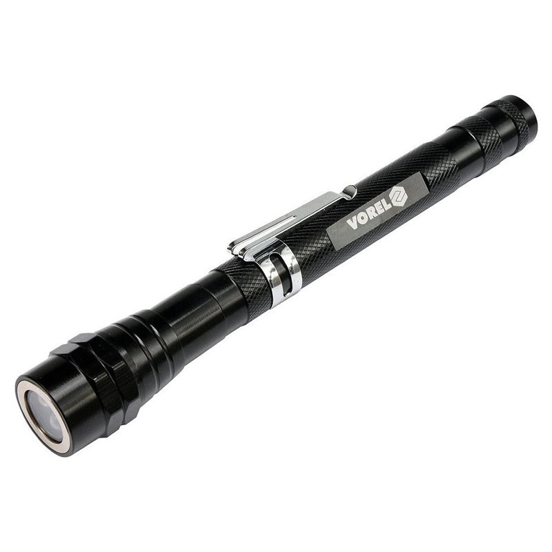 Lampada telescopica magnetica con tre LED VOREL