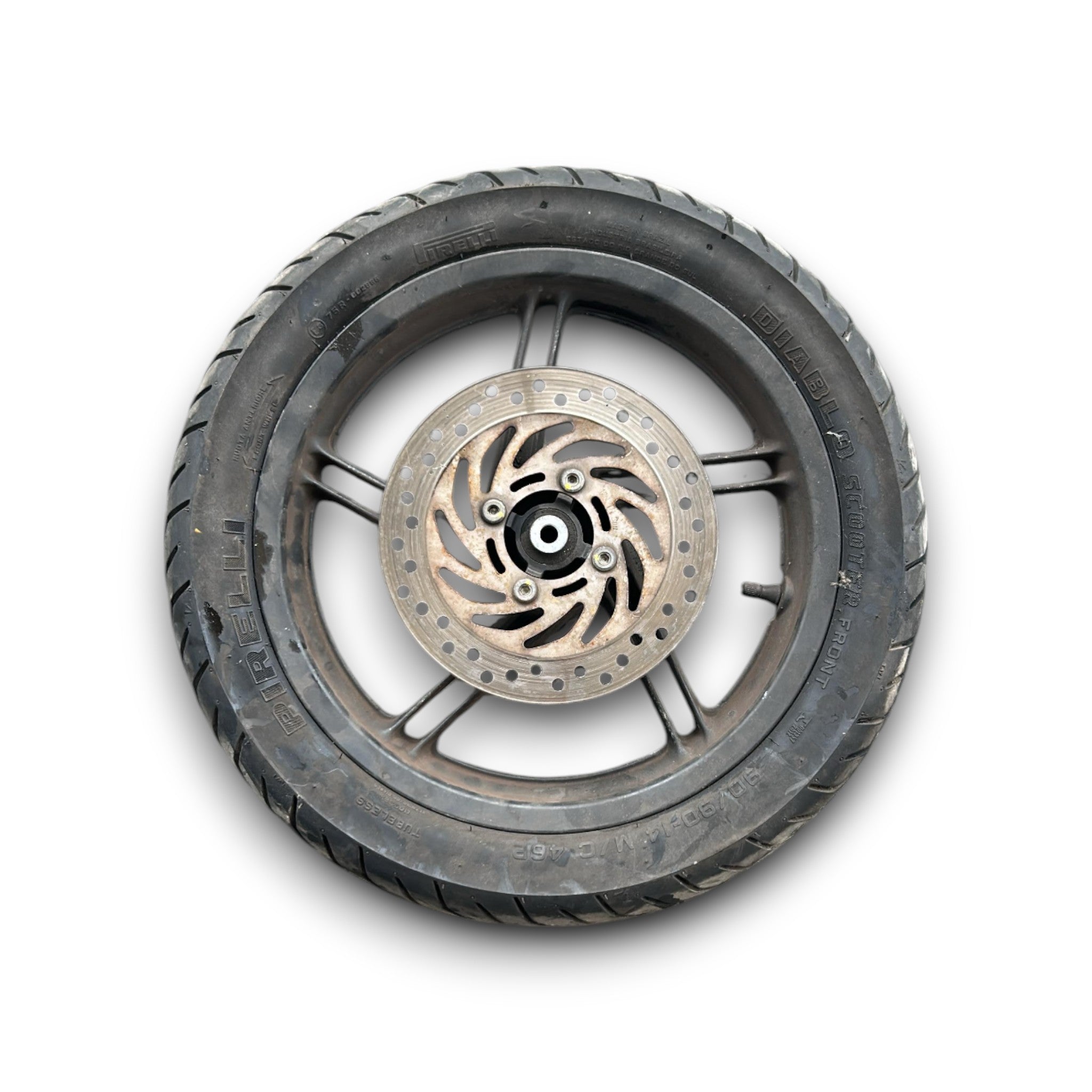 Cerchione posteriore Honda PCX 150 (90 / 90 14) (2014 > 2017) - BIBA-RICAMBI