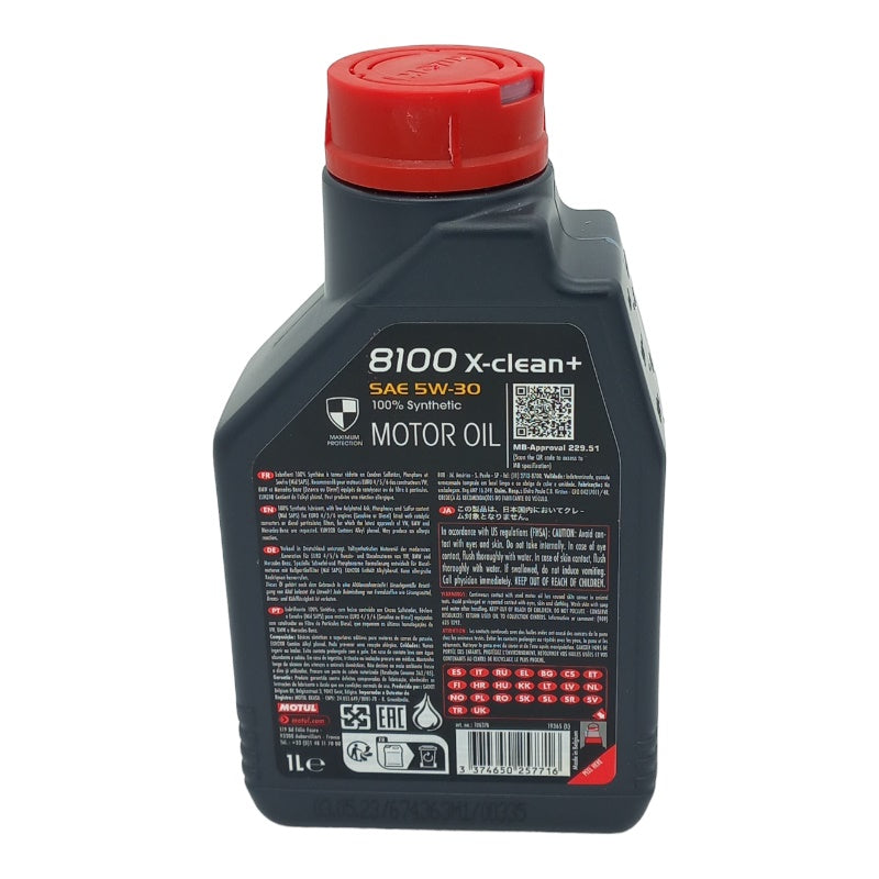 Motul 5W30 Compatibile Per Gruppo VW Spechifico 504 00 | 507 00 BIBA-RICAMBI