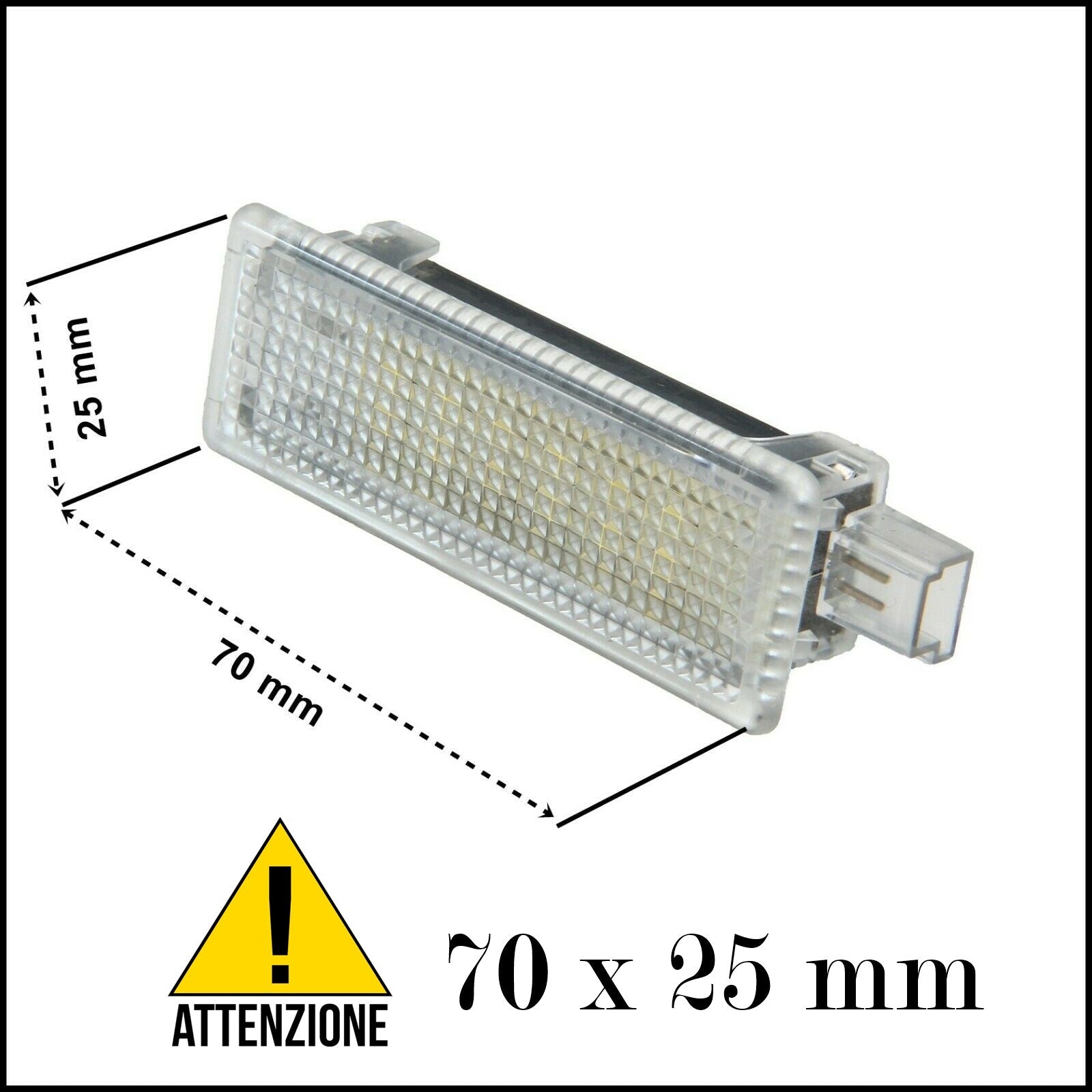 Lampadina Led Plafoniera per illuminazione vano bagagli Per Bmw Serie 3 (E91) dal 2004-2012 BIBA-RICAMBI