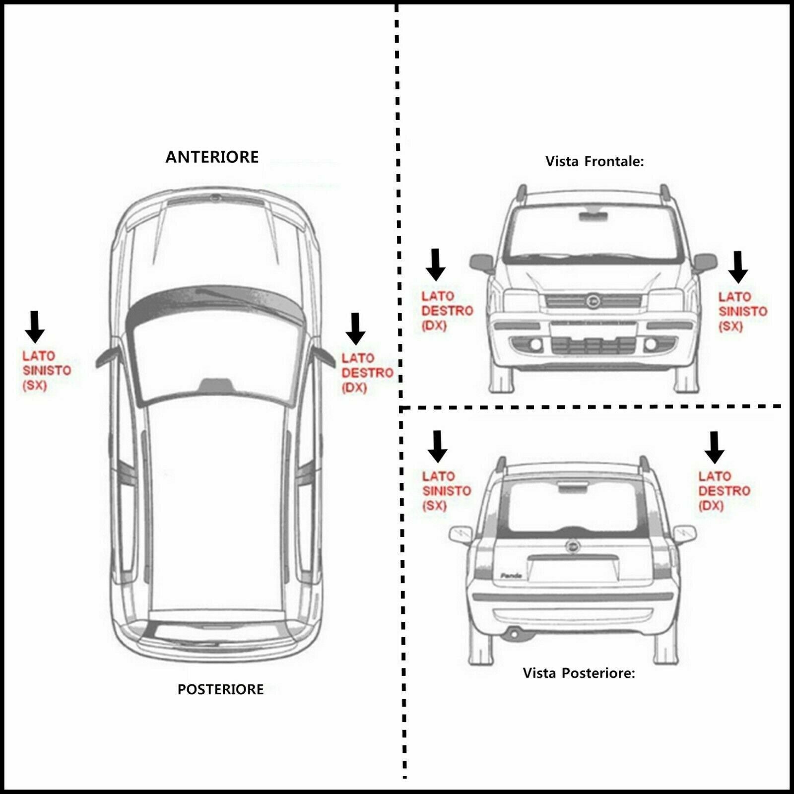 Gommini Barra Stabilizzatrice Ø 23 Compatibili Per Dacia Logan I (LS) Dal 2004> BIBA-RICAMBI