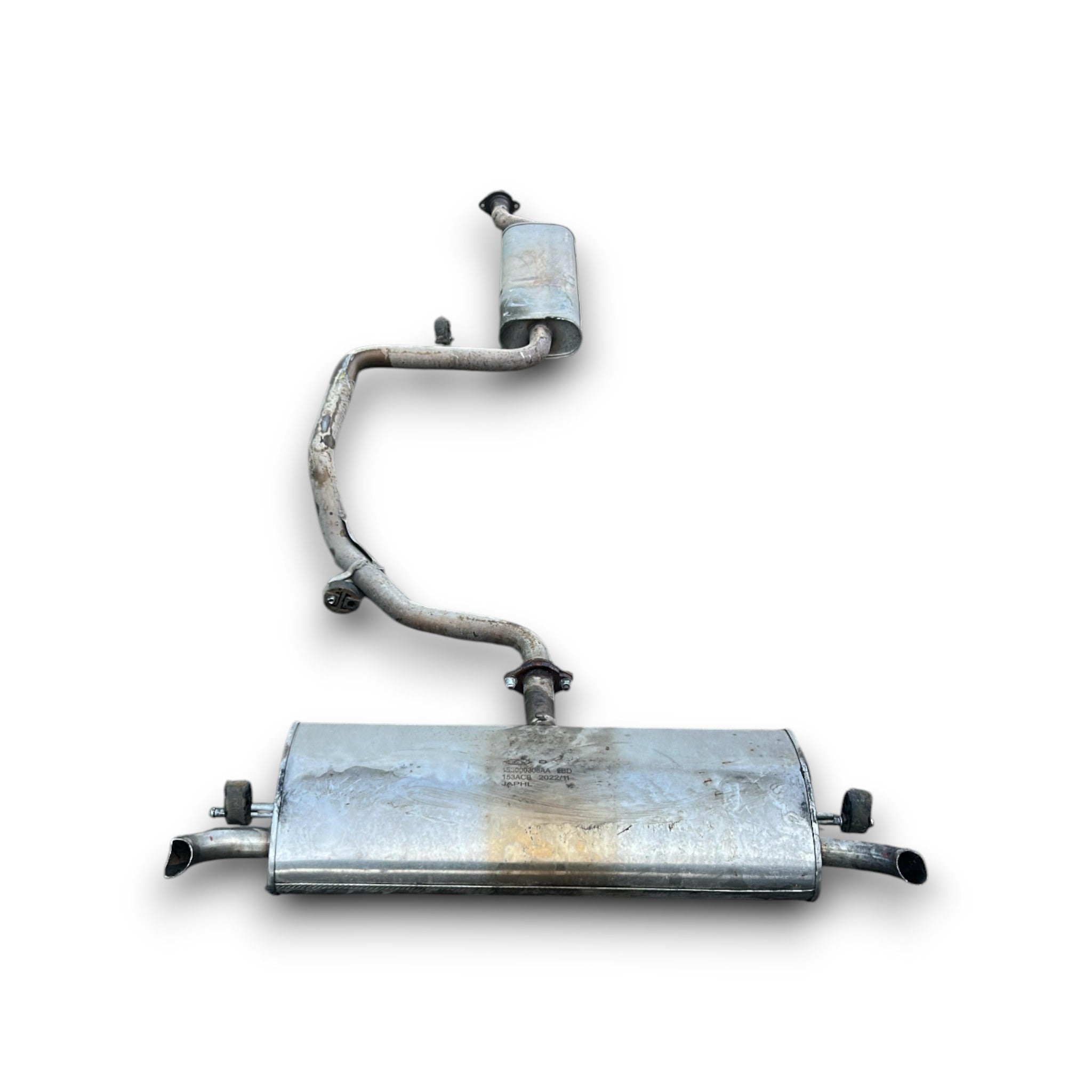 Marmitta / terminale di scarico DR 5.0 cod.153000308AA 1.5 benzina / gpl (2020 > ) linea di scarico - BIBA-RICAMBI