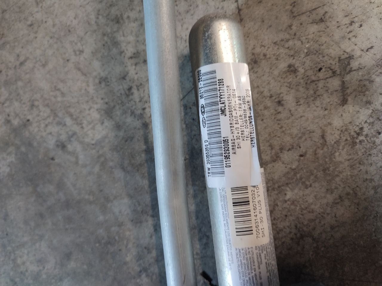 Airbag a tendina anteriore sinistro HYUNDAI TUCSON 2.0 cod: 30355350d
