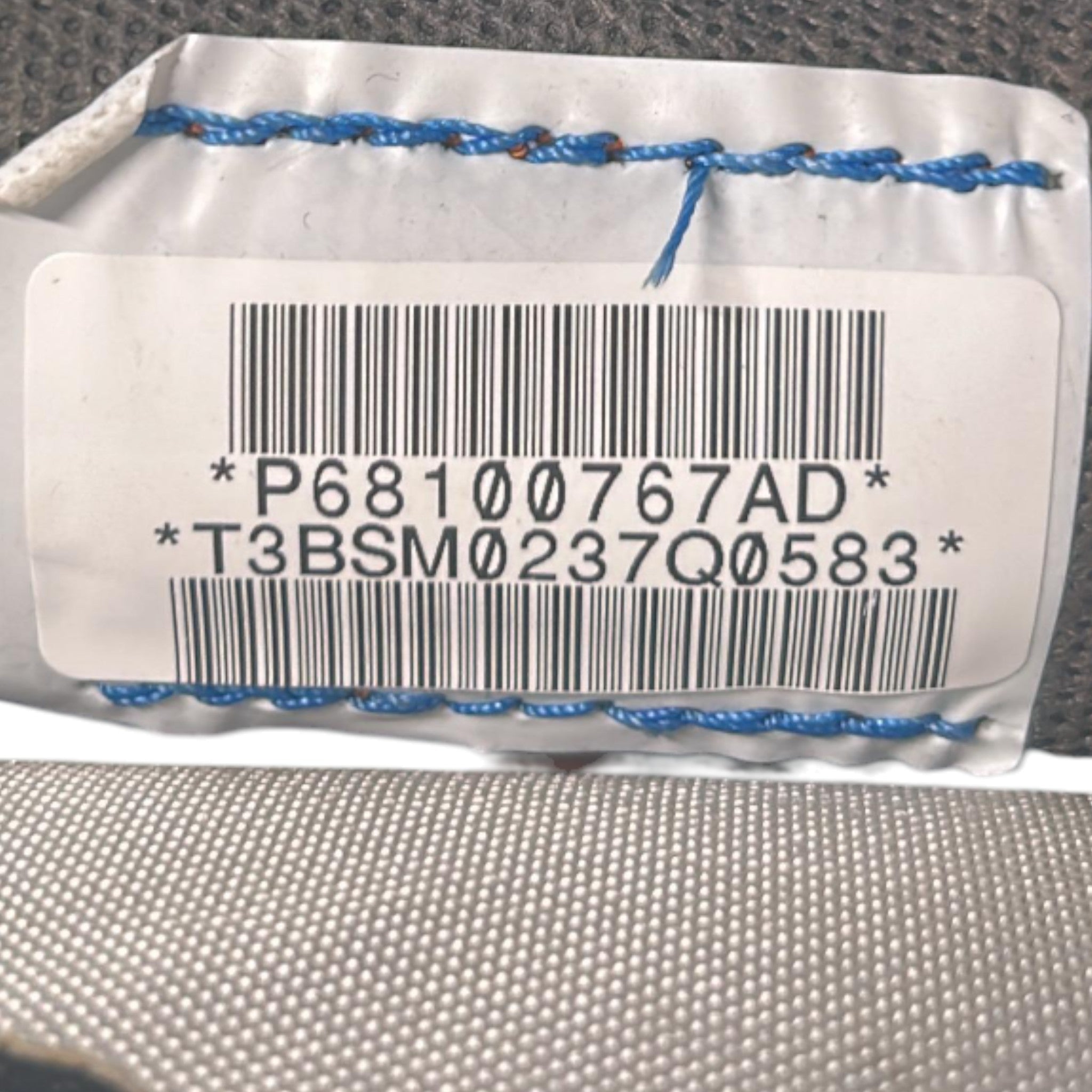 AirBag A Tendina Anteriore Sinistro Jeep Cherokee (KL) cod.P68100767AD (2013 > 2023)