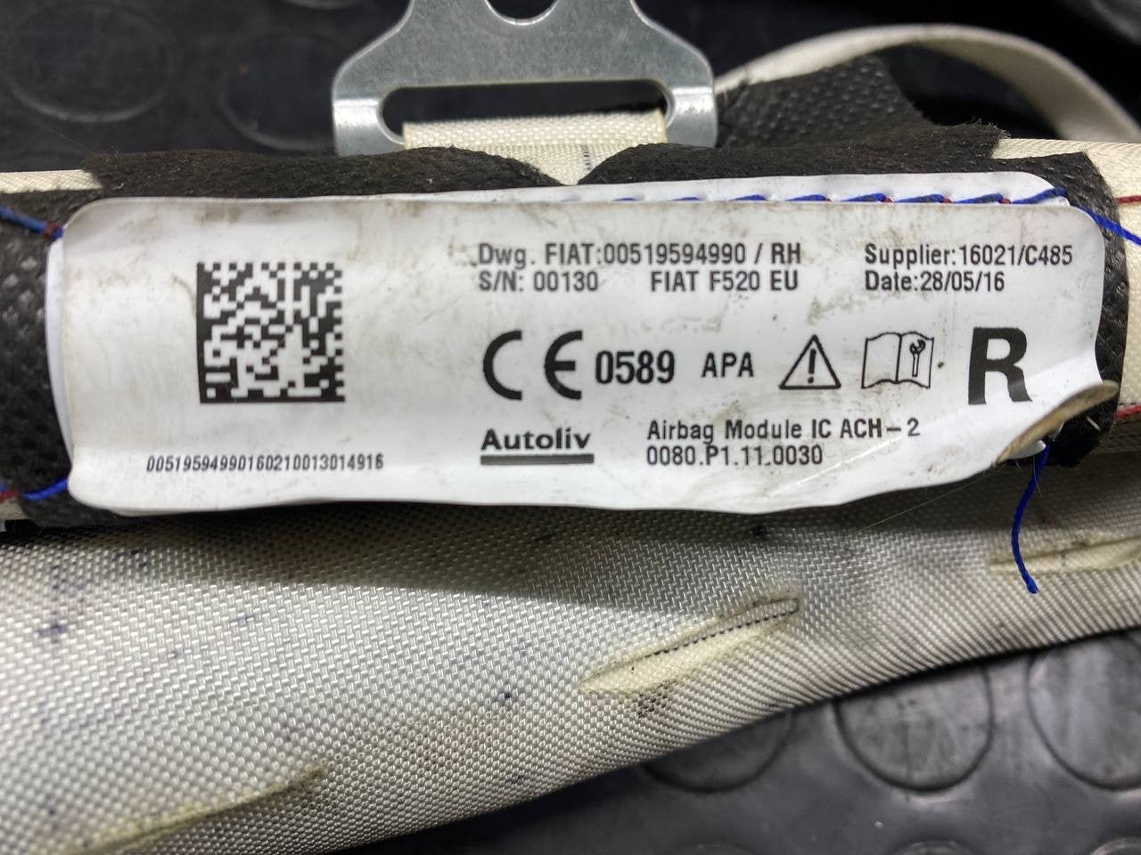 Airbag a tendina jeep renegade destro cod:00519594990