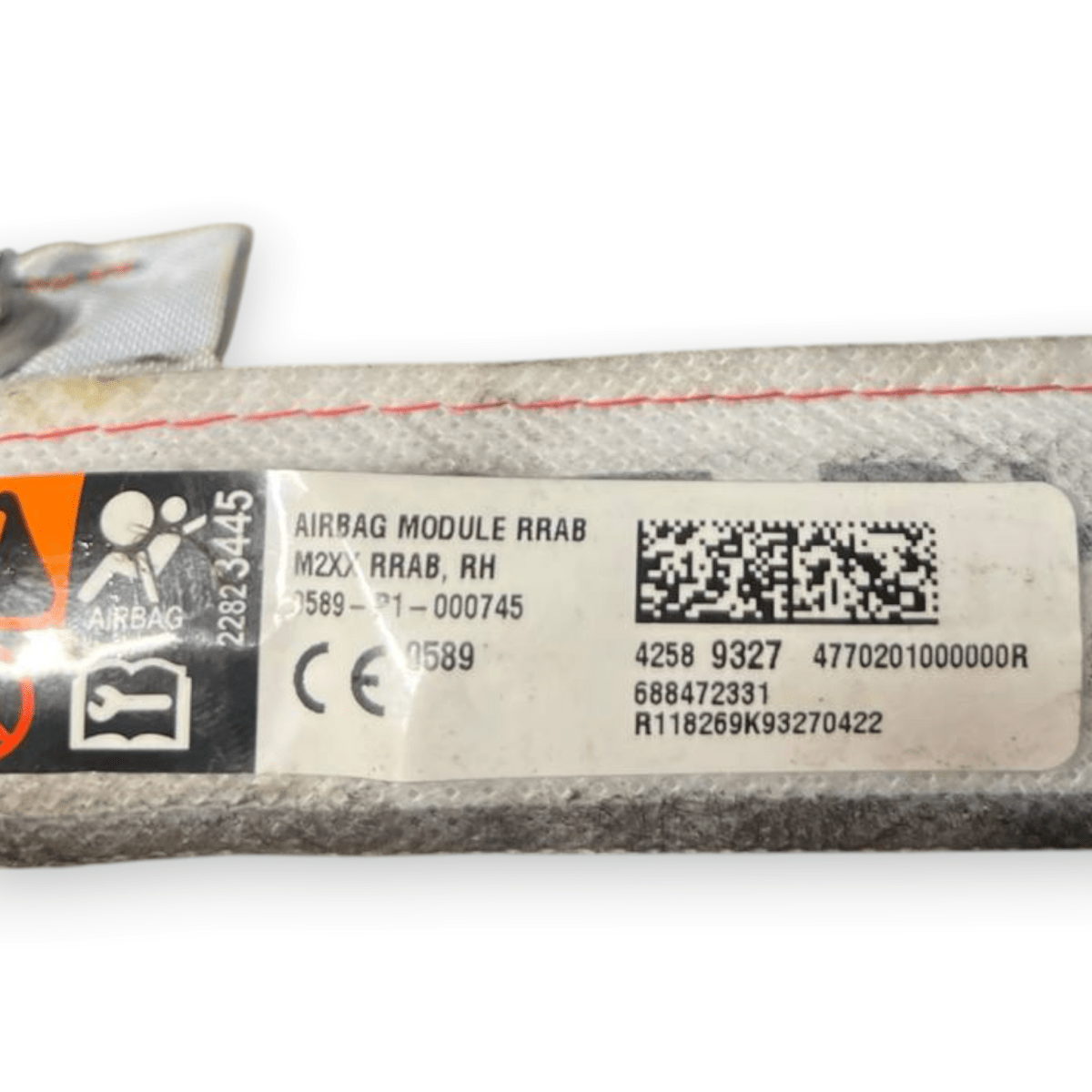 Airbag a Tendina laterale destra (dx) Opel Karl (2015 al 2019) cod: 42589327