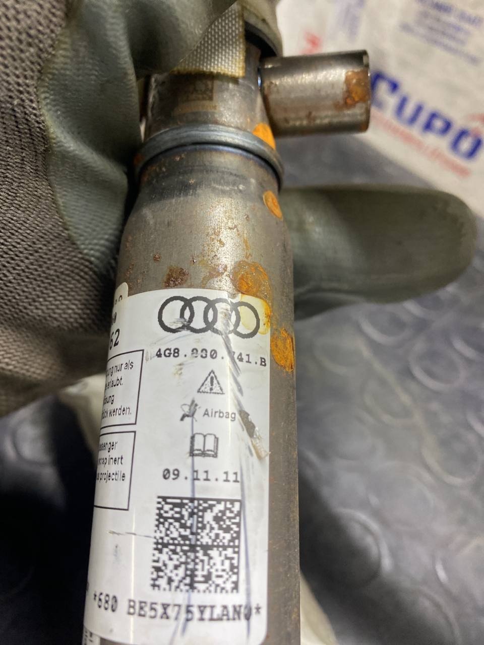 Airbag a tendina laterale destro Audi A7 4G cod: 4g8880741b