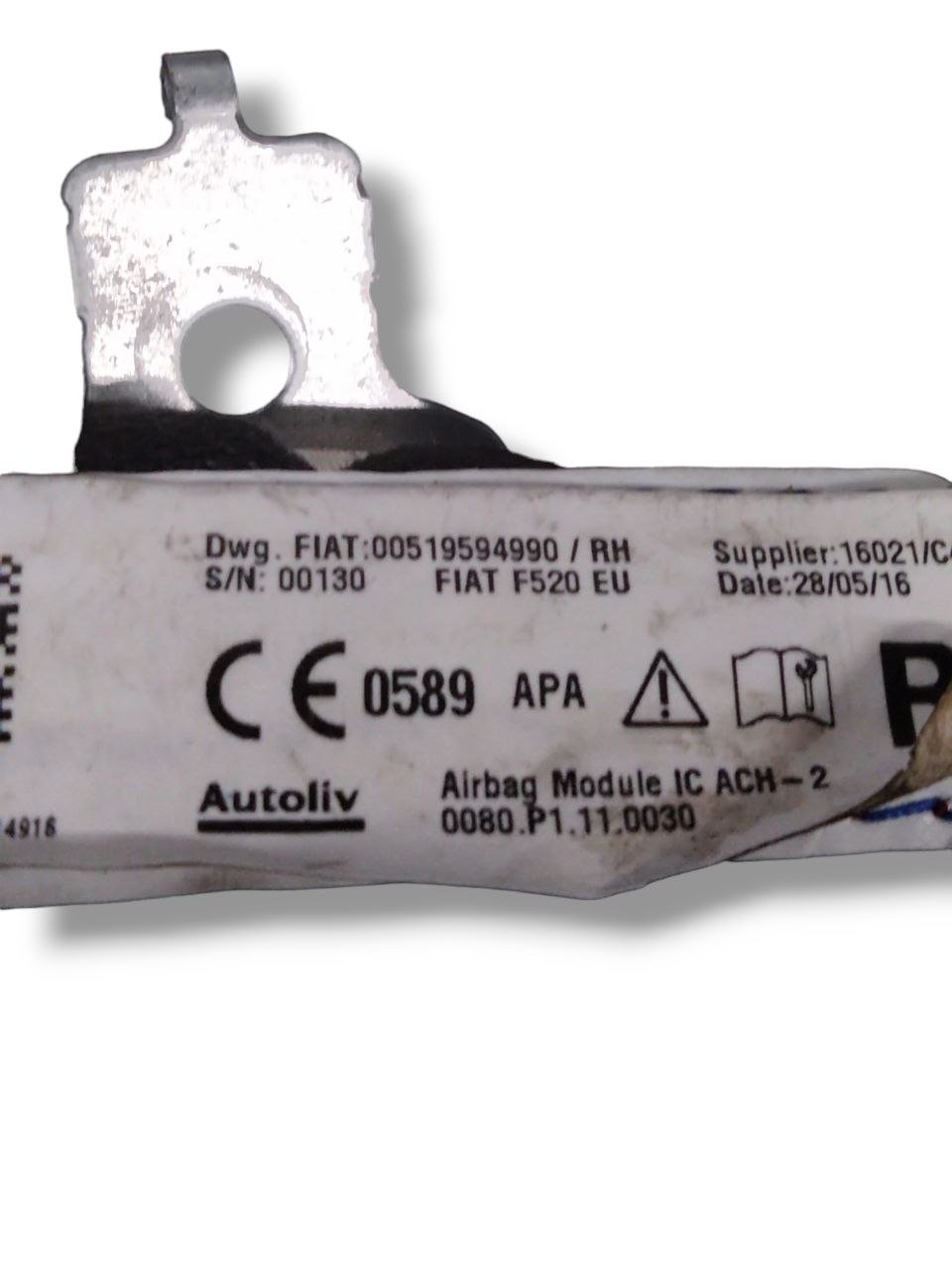 Airbag a tendina laterale destro Jeep Renegade ( 2014 > ) cod.519594990