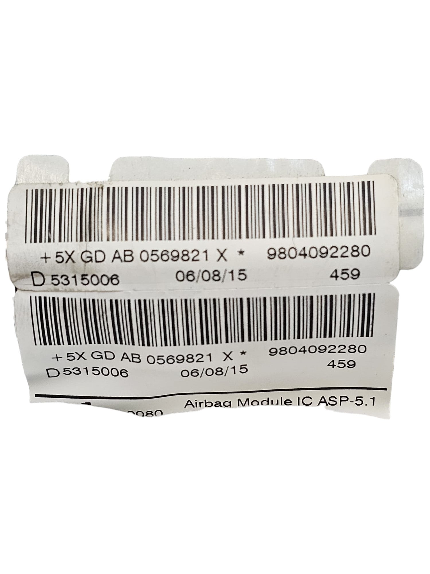 Airbag a Tendina Laterale Destro Peugeot 208 I Cod:9804092280 (2012-2019)