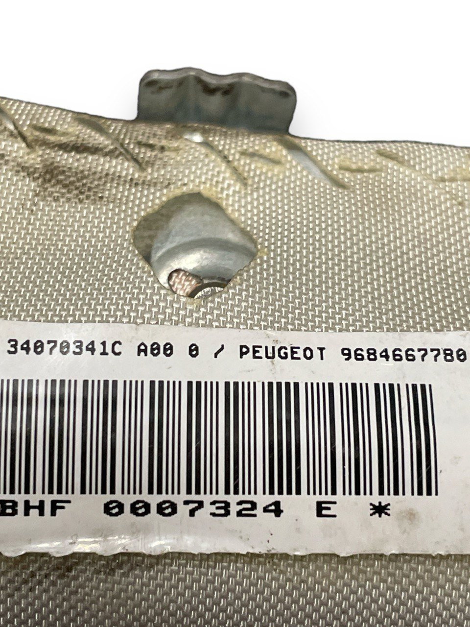 Airbag a Tendina laterale destro Peugeot 3008 cod:34070341c ( 2009-2016 )