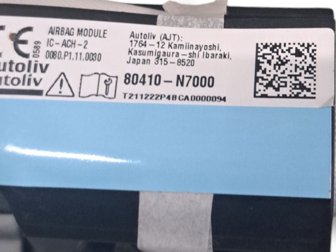 Airbag A Tendina Laterale Sinistro Hyundai Tucson TL (2022) COD:80410-N7000
