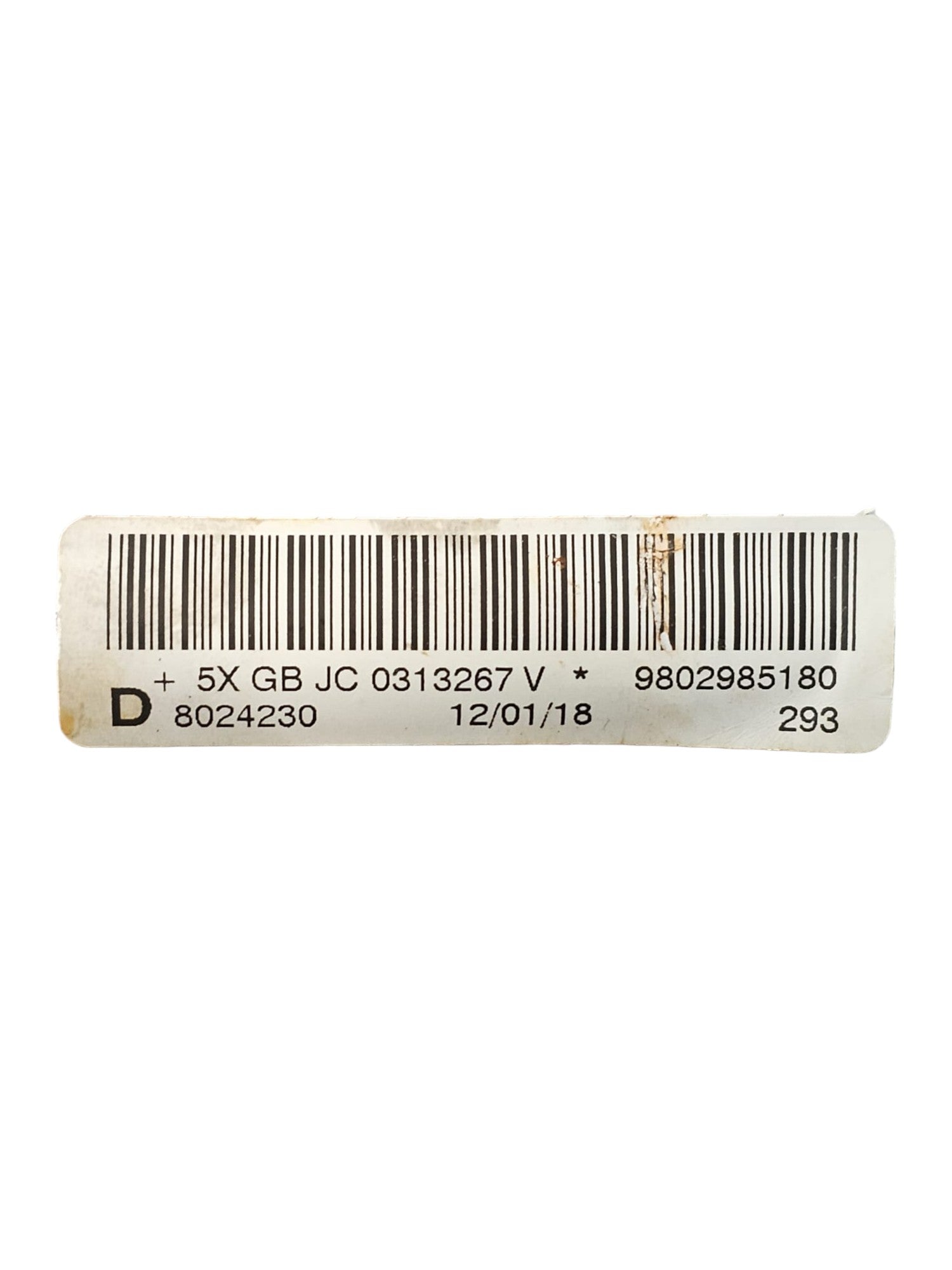 Airbag A Tendina Lato Destro Peugeot 508 I SW Cod:9802985180 (2010-2018)