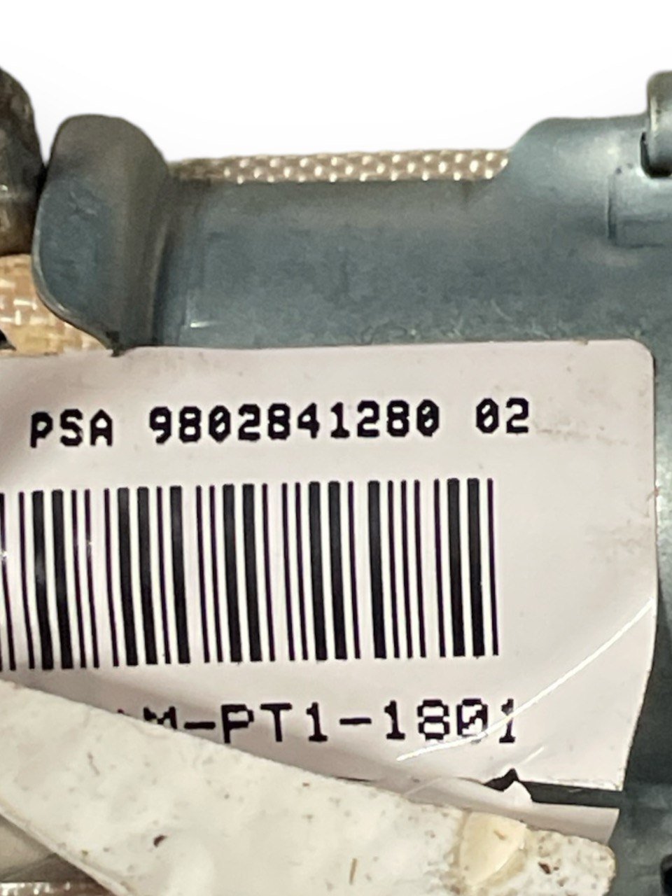 Airbag a tendina lato Sinistro Citroen C3 (2009 - 2016) cod:9802841280