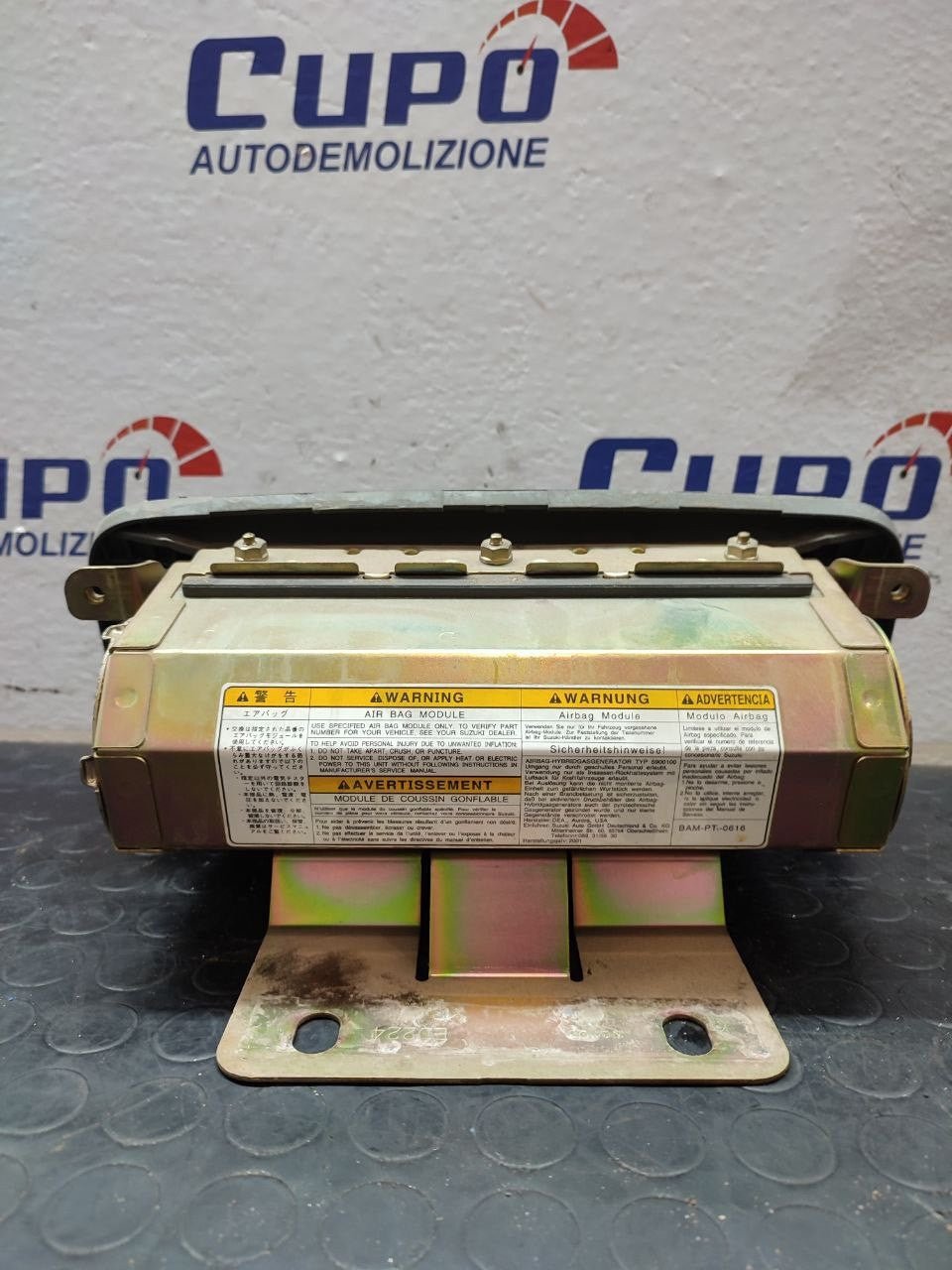 Airbag lato passeggero SUZUKI GRAND VITARA II serie cod: 73910-65d10
