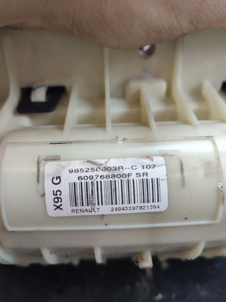 Airbag passeggero Renault Megane III cod 985250003
