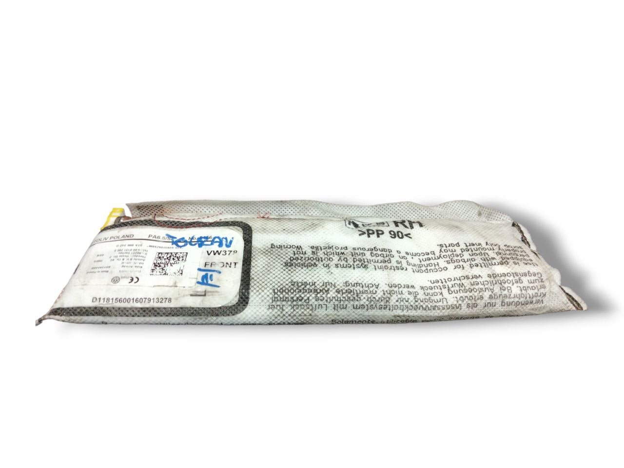 Airbag Sedile anteriore destro (Dx) Volkswagen Touran III (2007-2015) cod.631194400
