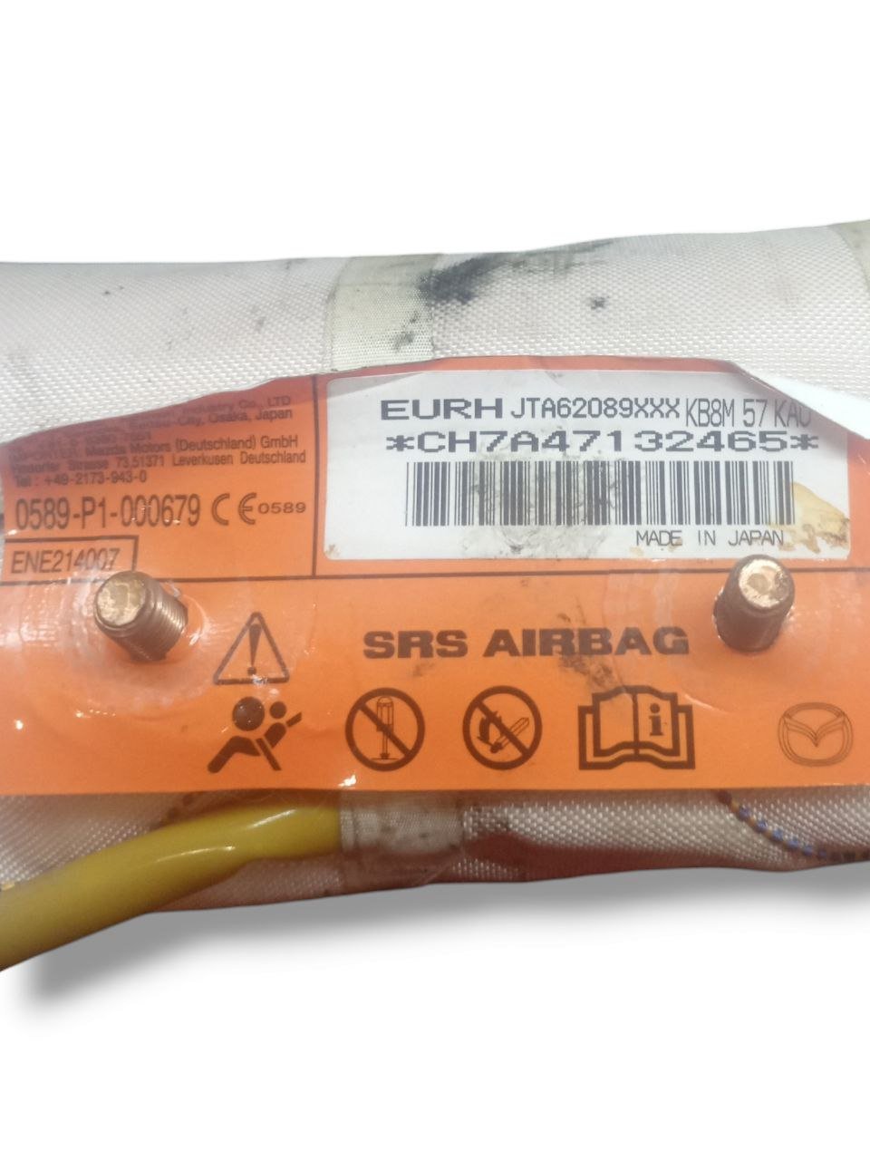 Airbag sedile anteriore sinistro (Sx) Mazda CX-5 (2018) COD:0589P1000679