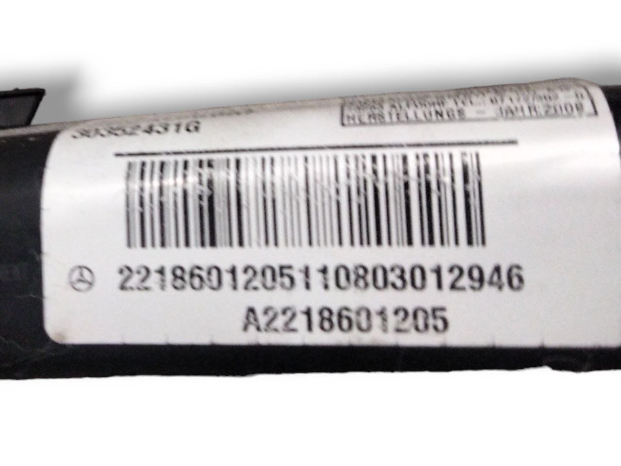 Airbag Tendina tetto laterale destro dx Mercedes Benz Classe S W221  (2005-2013) cod.A2218601205