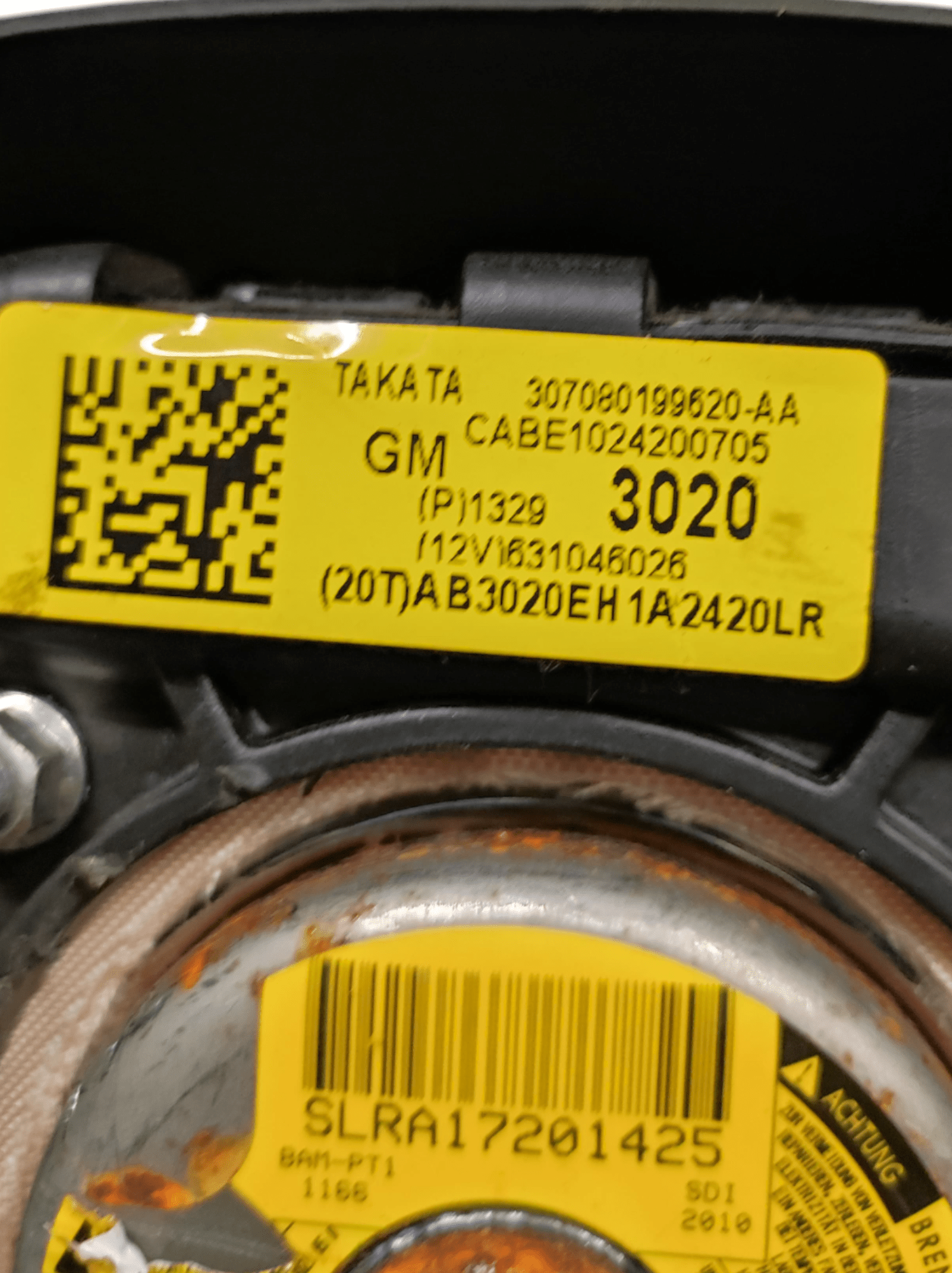 Airbag Volante Chevrolet Cruze COD:13293020 (2009-2012)
