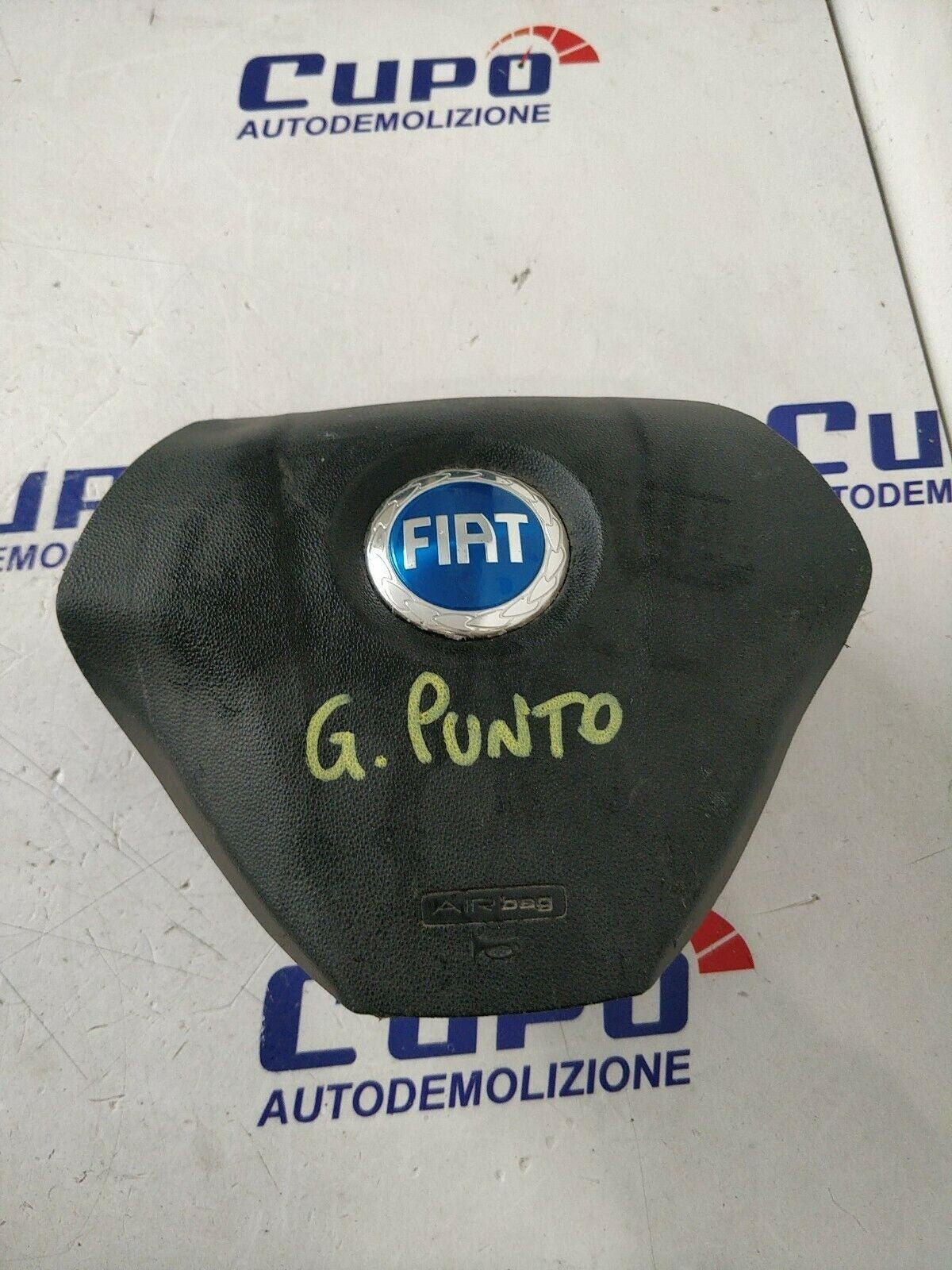 Airbag Volante Fiat Grande Punto Logo Blu Pa70043040