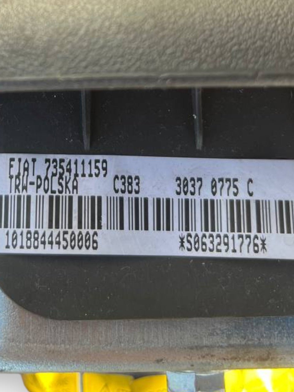Airbag Volante Fiat Panda 169 Climbing (2003>) cod: 735411159