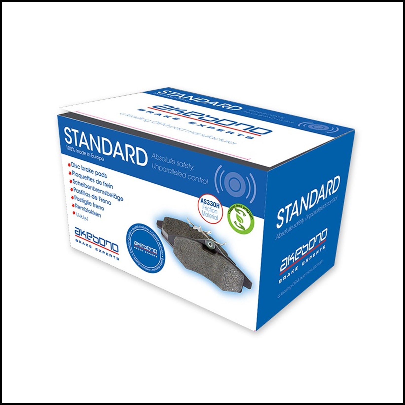 Kit 4 Pastiglie Freno Anteriori Adattabile Renault SUPER 5 (B/C) dal 1984-1996 BIBA-RICAMBI