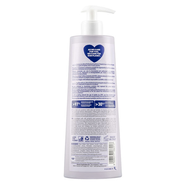 ALAMA NO YELLOW SHAMPOOANTI GIALLO CAPELLI BIONDI 500 ML - BIBA-RICAMBI
