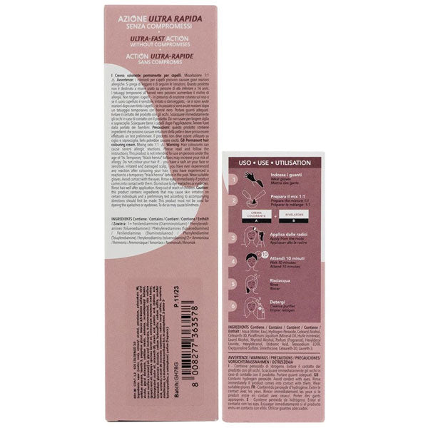 ALAMA SOS COLOR & GO TINTA CAPELLI 10 MINUTI CASTANO MOGANO 4.5