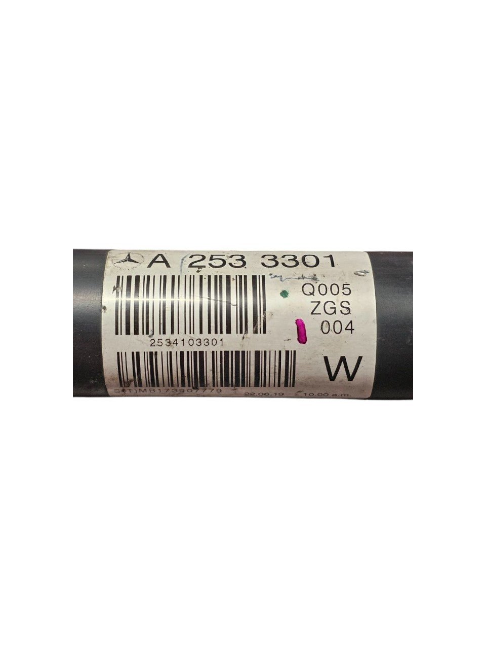 Albero di Trasmissione / Cardanico Anteriore Mercedes Classe C W205 2.2 Diesel 4Matic Cod:A2533301 (2014-2021)